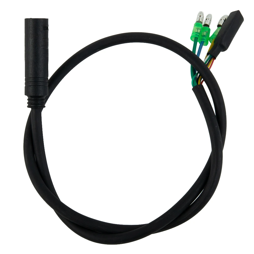 

Electric Bike 9 Pin Motor Extension Cable Cord For Front Rear Wheel Hub Motors Connector Electric Bicycle Spare Parts Black