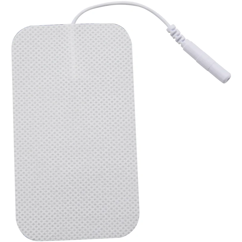 ELOS-60Pcs Self-Adhesive Electrode Pads 2Mm Plug Gel Patch For Tens Acupuncture EMS Massager Stimulator Slimming Device