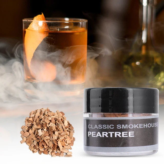 Koktél Dohányosok Infúzió A Whisky Sajt Ízű Ital Dohányos Kiegészítők Koktélbár Természetes Fa Fűrészpor Füstölt - Image 5