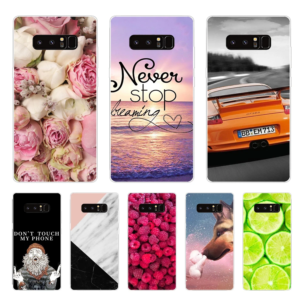 Custodia Per Samsung Galaxy Note 8 Custodie Star Space Fundas Cover Samsung Note 8 Etui