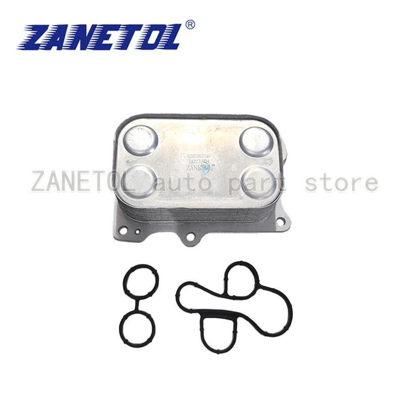 ZANETOL Engine Oil Cooler Models Performance Auto Parts Cars Accessories For FIAT 500 2012~ 55236756 55215005 55219087 90969
