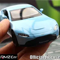 1/36 Aston Martin Vantage Toy Car Miniature Model RMZ CiTY Free Wheels Pull Back Diecast Alloy Collection Gift For Children Boy 2