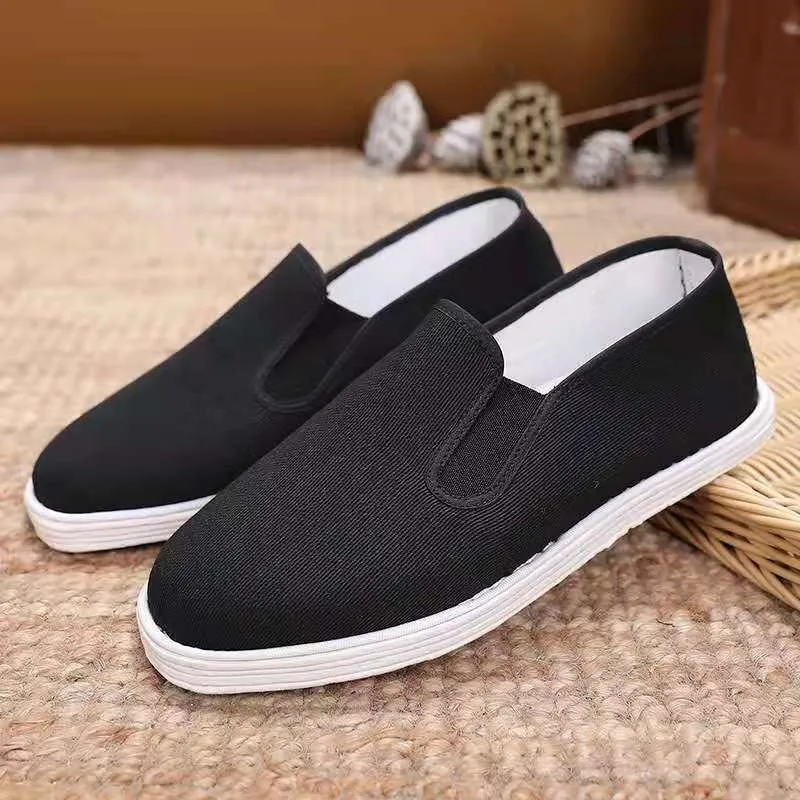 Martial Arts Shoes Men Traditional Chinese Kung Fu Cotton Shoes Wing Chun Tai Chi Slipper