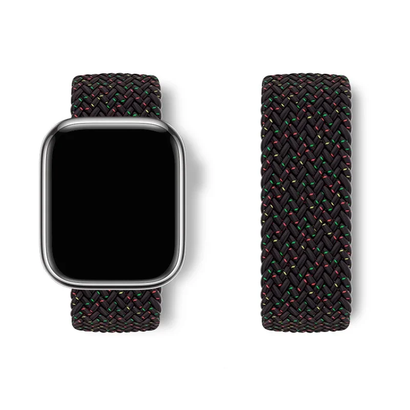 Elastic Braided Loop Watch Band Strap in Multiple Sizes