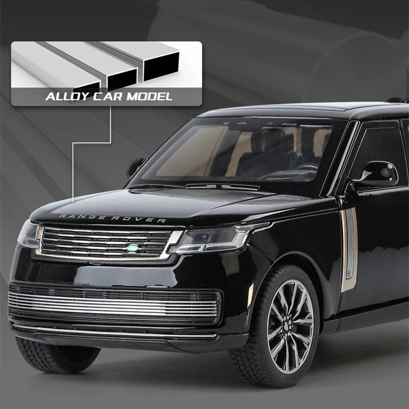 1/32 범위 랜드 로버 SV SUV 합금 자동차 모델 다이캐스트 금속 오프로드 차량 자동차 모델 시뮬레이션 소리와 빛 어린이 장난감 선물