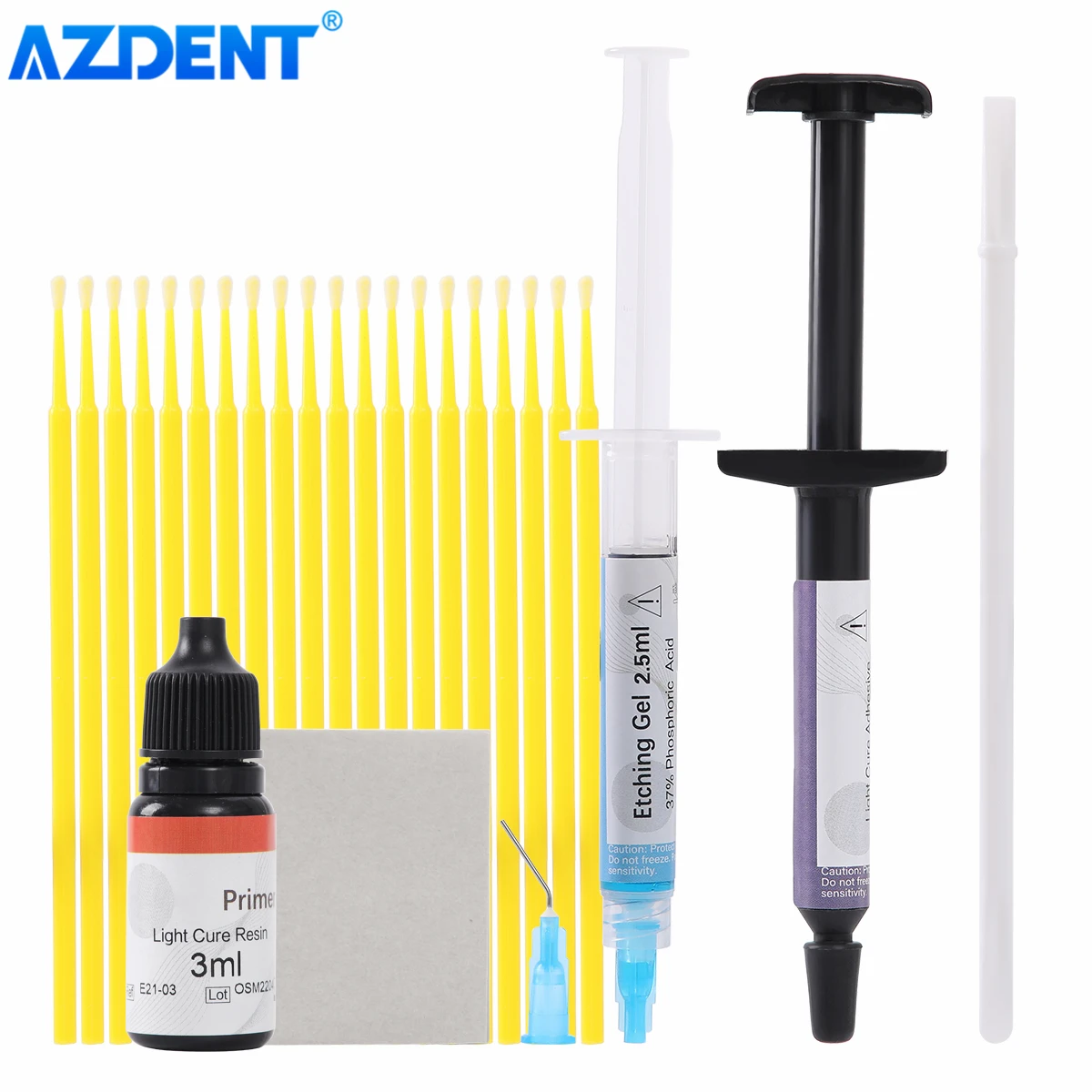 Azdent Dental Orthodontic Bonding Resin Light Cure Bonding Brackets