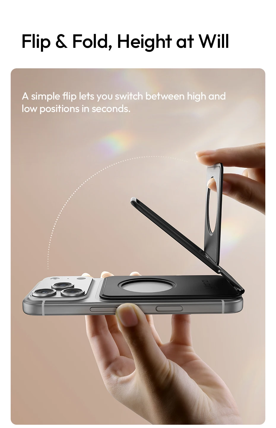 Ulanzi PS01 MagSnap Phone Stand Flexible Angle