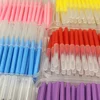 30/80/150/160Pcs I-type push pull interdental brush 0.6-1.5Mm Cleaning Between Teeth Oral Care Orthodontic I Shape Tooth Floss 5