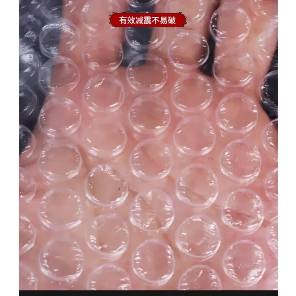 투명 봉투 포장 필름 우편물, 충격 방지 화이트 랩, 배송 포장 가방, 플라스틱 100 개, 거품 도매, 20x25cm