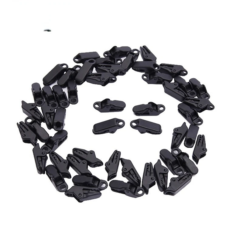 

10 Pack Tent Awning Rain Canopy Wind Clamp Tightening Tool Tarp Canvas Clip Clips