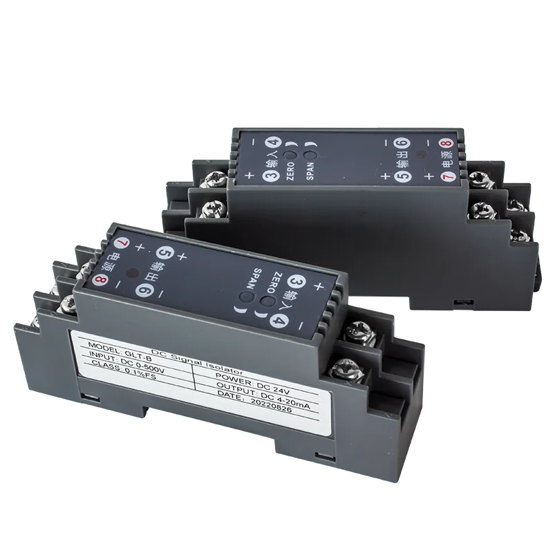 

AC DC Current Transmitter 0-1A 0-10A to 4-20mA 0-10V DC Signal Isolator with 0-100V 0-50V to 4-20mA RS485 Voltage Transmitter