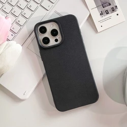 Luxurious Leather TPU Phone Case Cover - Galaxy A05s (Black)