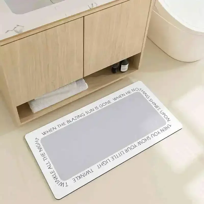 

Bathroom carpet floor mat, bathroom anti-skid mat carpet