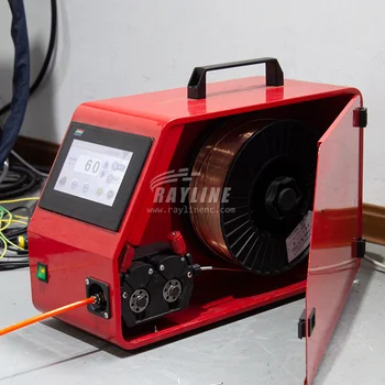 산업 자동 AMF-A 와이어 피더 자동 1000W 2000W 6 축 로봇 암 섬유 RAYLINE 레이저 용접 용접