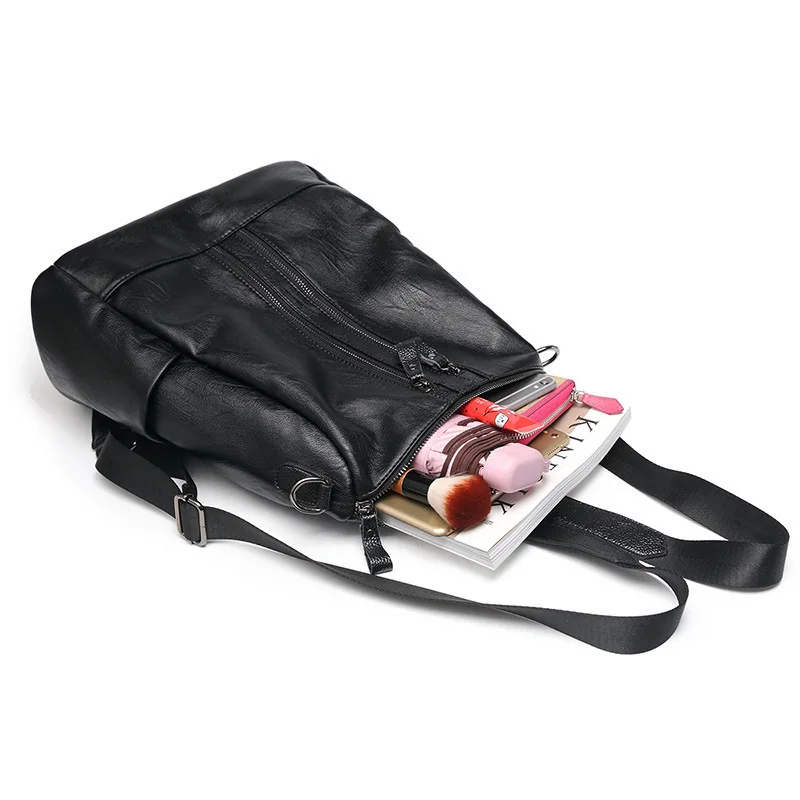 Women Nylon Multifunctional Backpack image 11