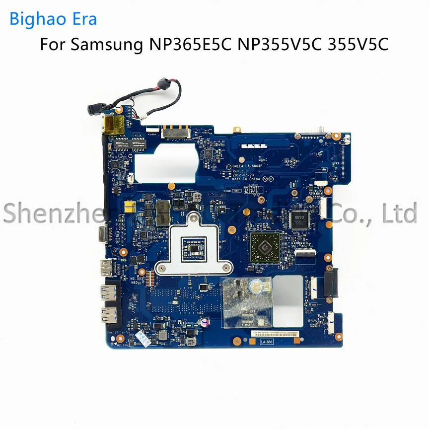 Placa-mãe Portátil Totalmente Testada para Samsung Qmle4 La8864p Np365 Np355 Np355v5c 365e5c Ddr3 Ba5903565a 100 - Imagem 2