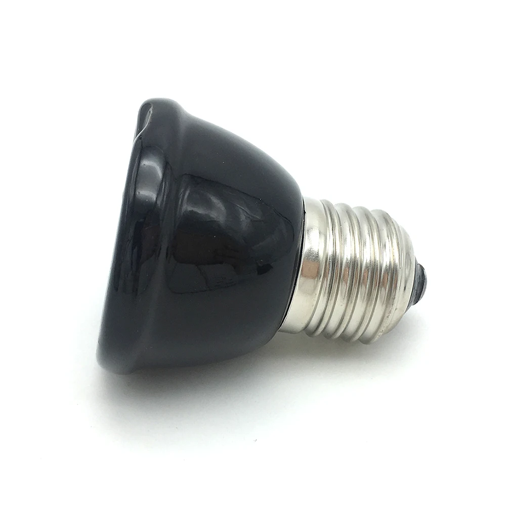 Mini Pet Reptile Infrared Ceramic Heating Lamp 110V 220V Heat Emitter Light Bulb 25W 50W 75W 100W reptile heating lamp reptile light bulb reptile lamp bulb heating lamp bulb