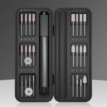 28 in 1 Electric Engraving Pen Smart Rotary Tools Wireless Portable Cordless Grinder for Carve Engrave Polishing Grind Home DIY 1