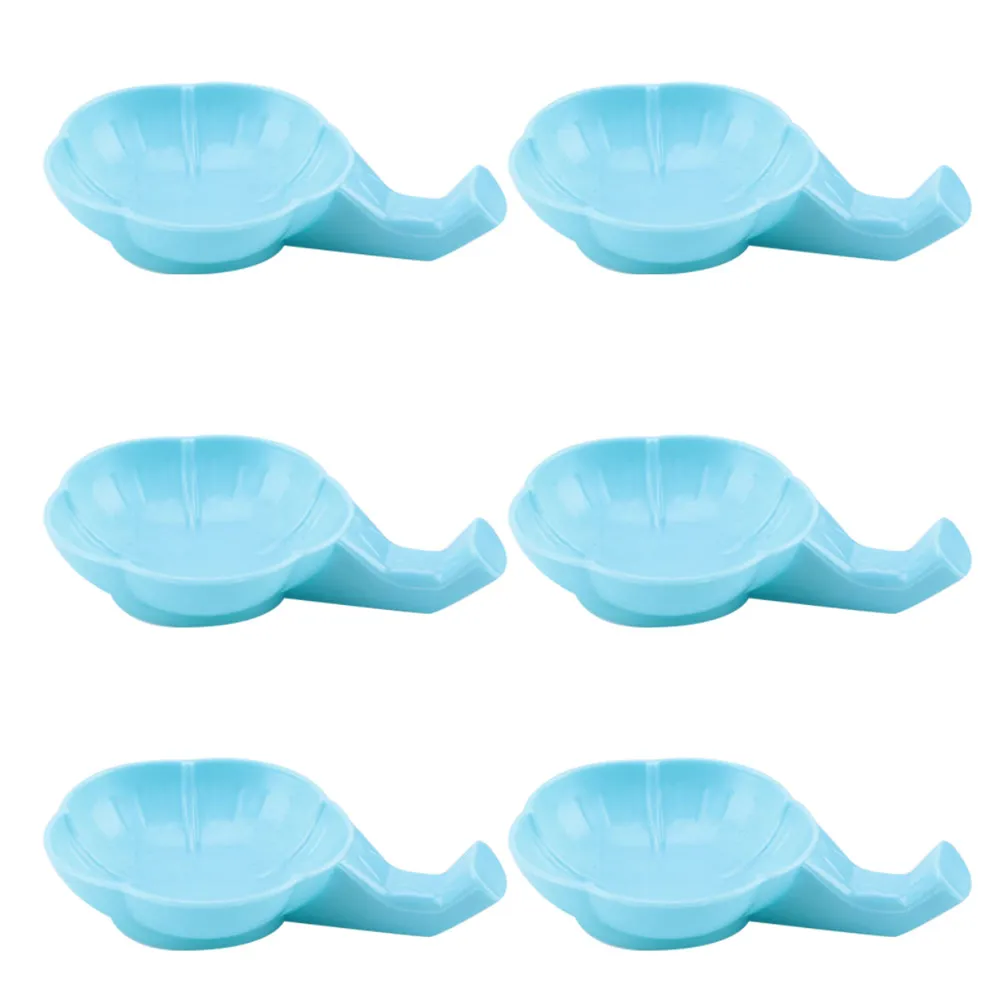 15Pcs 플라스틱 잉크 접시 매화 잉크 플레이트 다기능 컬러 믹싱 트레이 페인팅 브러쉬 레스트 홀더 중국 서예