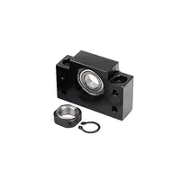 ชุดบอลสกรู SFU1605/1604/1610 RM1605 100mm-1150mm + HM12-60 HM12-57สำหรับ Nema23/24 BF12อลูมิเนียม + coupling + DSG16H สำหรับชิ้นส่วน CNC 5