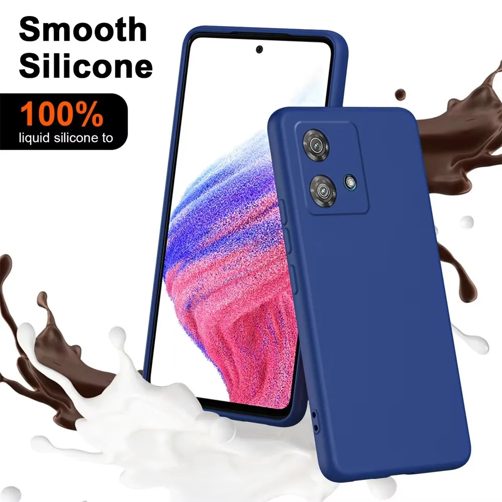 Luxury Liquid Silicone Phone Case - Elegant Back Cover Phone Accessory