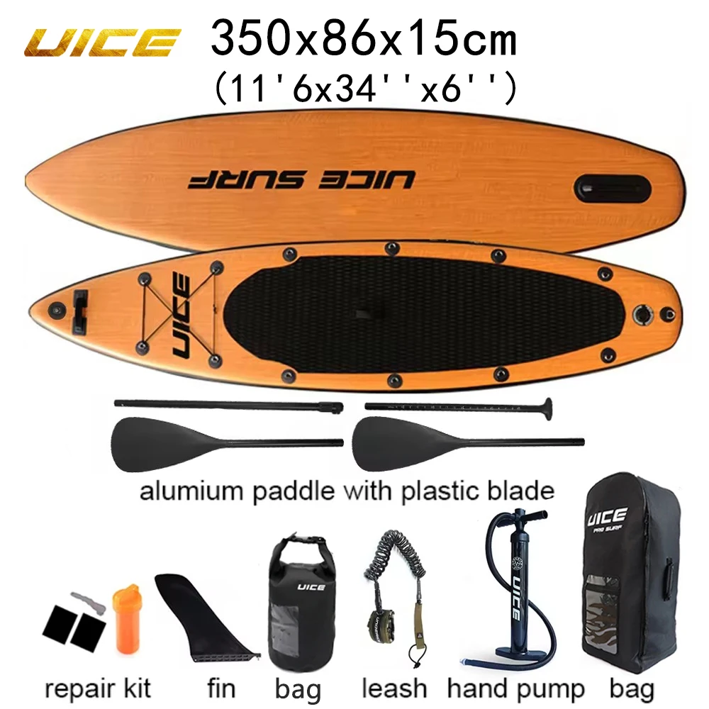 

11" /11.6" SUP Board Double Layer Inflatable Surfboard SUP Paddle Board Surfing Fishing Inflatable Stand Up Paddle Board