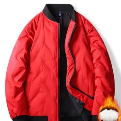 Winter KPOP Fashion Style Harajuku Slim Fit Tops Loose Casual All Match Padded Plush Solid Pockets Zipper Long Sleeve Outerwear