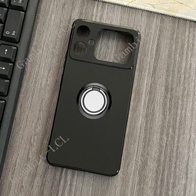 For Cubot A20 2024 A 20 CubotA20 6.75" Back Ring Holder Bracket Phone Case Soft TPU Original Shockproof Cover 2