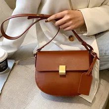 

Women's Small Flap Messenger Bag Quality Soft Leather Handbags Luxury Fashion Shoulder Bag Female All Match Design Crossbody Bag