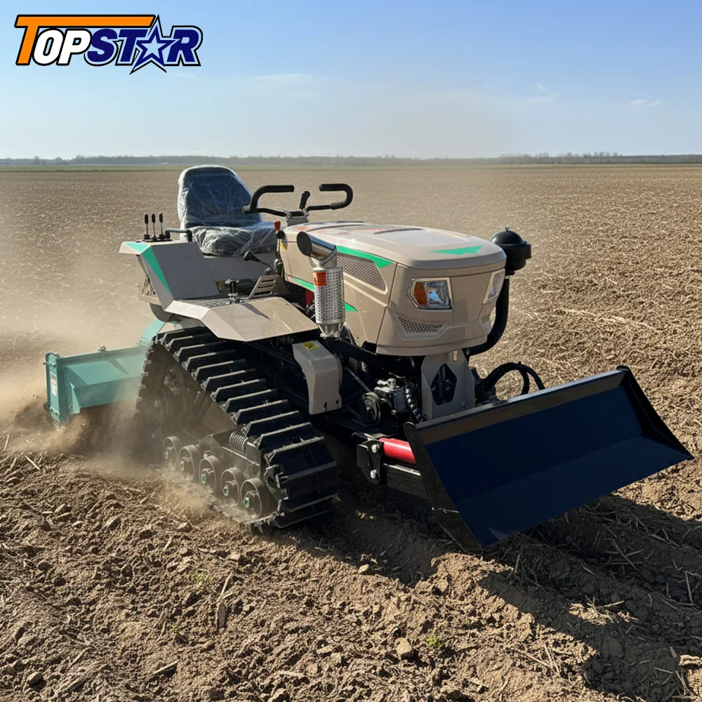 Tracteur utilitaire 4WD Diesel 50hp, personnalisé, petite Machine de jardinage pour ferme, certifié EPA CE, prix Direct à vendre, 2025