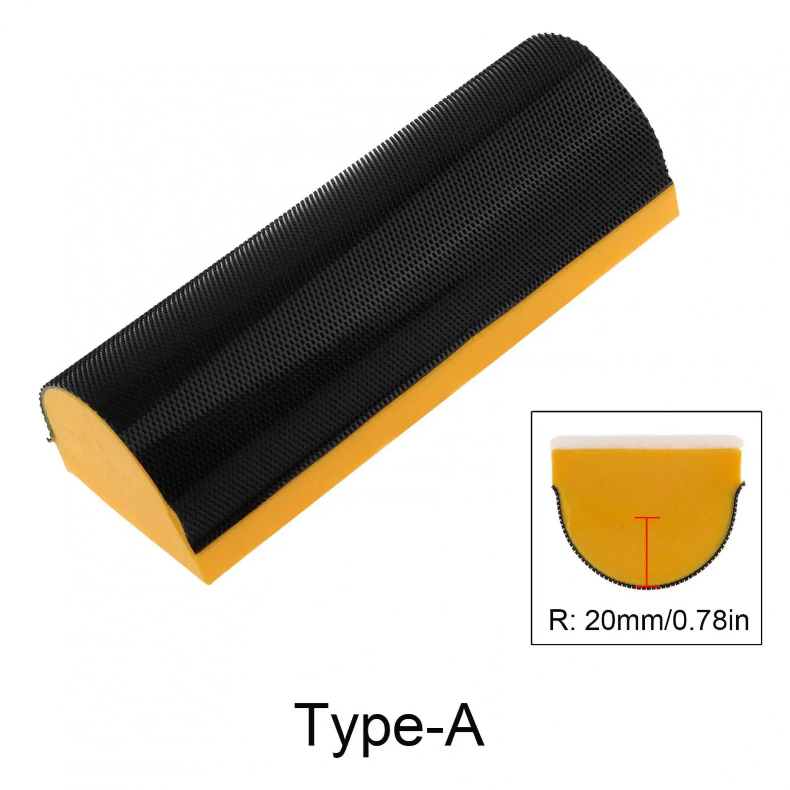 Versatile Contoured Sanding & Polishing Block