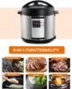 Chef Electric Pressure Cooker 6.3 Quarts, 24-Hour Preset Timer, Stainless Steel Interior with Safety Features 2