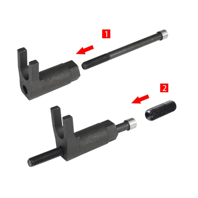 Diesel Injectors Extractor Removal Tool Set Fuel Injector Extractor Tools for 6.7L Powerstroke Diesel F250 F350 F450 F550 5