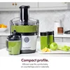 NutriBullet Juicer Pro Centrifugal Juicer Machine for Fruit, Vegetables, and Food Prep, 27 Ounces/1.5 Liters, 1000 Watts, Silver 4