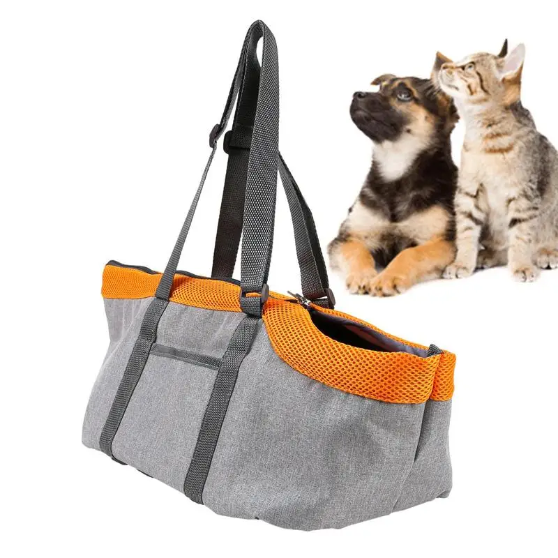 

Cat Bag Carrier Foldable Breathable Pet Shoulder Travel Carrier Purse Portable Winter Autumn Sling Puppy Travel Bag Supplies