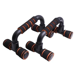 Enhanced Push-Up Bars for Home Fitness and Muscle Training (Orange)