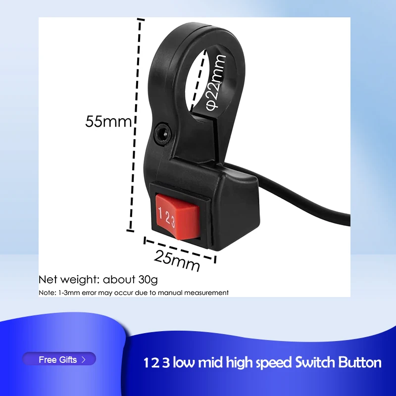 3 Speed Switch Scooter | 3 Speed Scooter Button | Gear