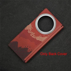 Magnetic Aramid Fiber Phone Case with Real Carbon Fiber Cover for Vivo X Fold3 Pro (Red(Mag)Back Cover)
