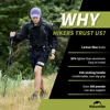 Naturehike Walking Stick First Snow EXT1 Carbon Fiber Hiking Poles 3 Section Ultra-light Telescopic Outdoor Climbing Hiking Cane 2