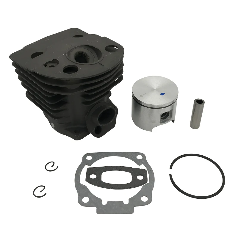 

46MM Cylinder Piston Assy W/ Gasket Set For Husqvarna 51 55 RANCHER Chainsaw Engine Parts # 503 60 91 71