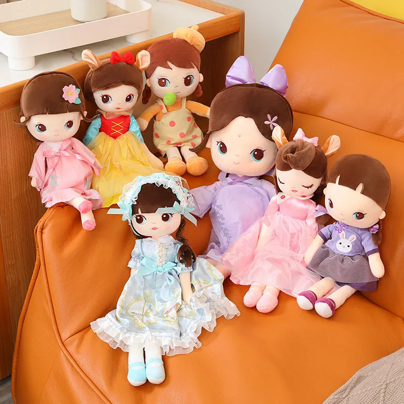 35-50cm Super Lovely Chinese Style Princess Plush Dolls Kawaii Soft Stuffed Girls Toys for Kids Toys for Girls Birthday Gifts