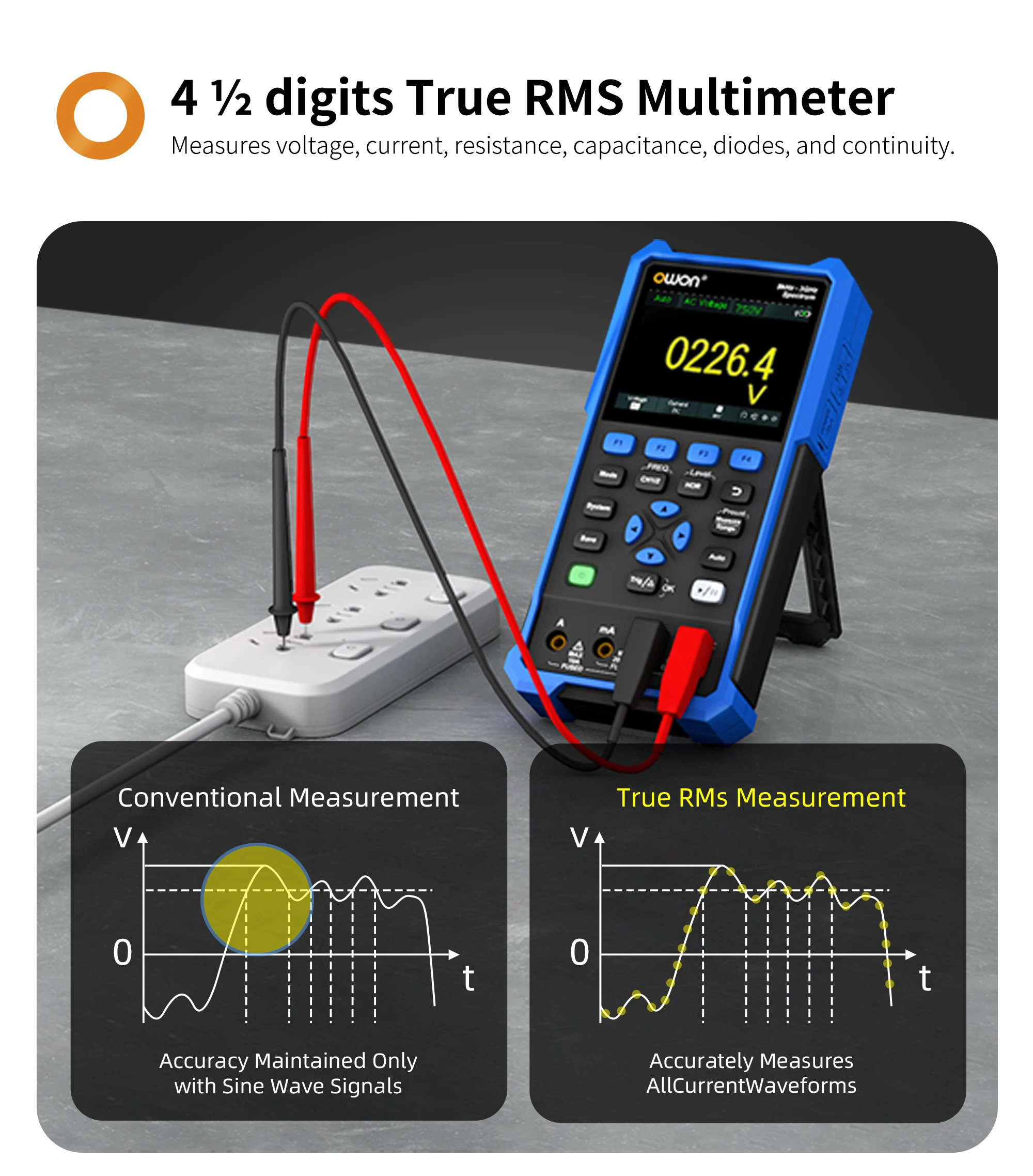 HSA2320 HSA2105 Handheld Spectrum Analyzer, 1.5G/3G Oscilloscope, 50 - 200M Band
