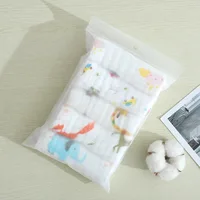 5pcs/lot Muslin 6 layers Cotton Soft Baby Towels 6