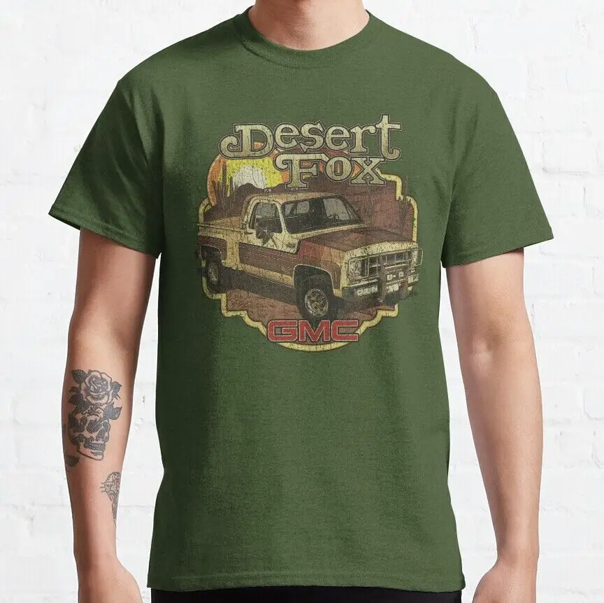 

Классическая Летняя футболка унисекс Desert Fox Sierra 1979, хлопковая модная одежда для пары