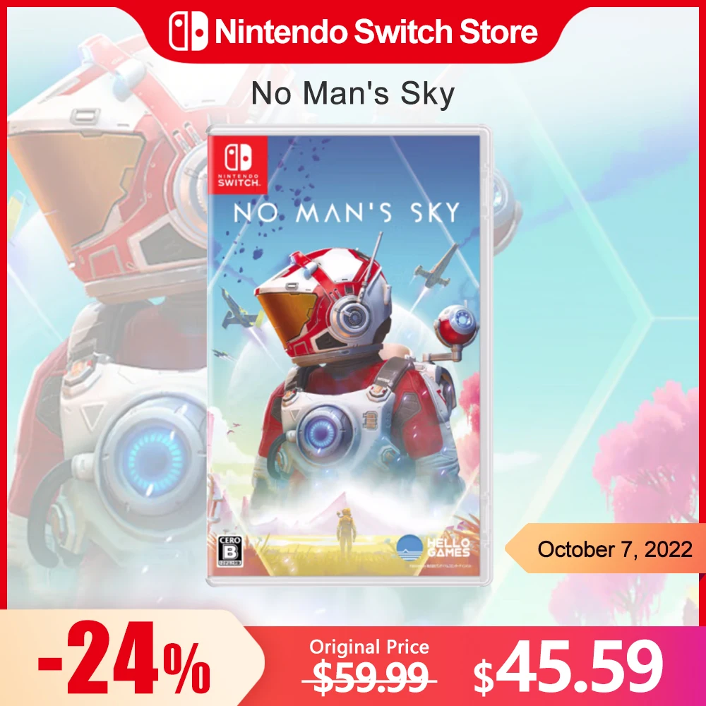 No Man'S Sky Nintendo Switch Offerte Di Gioco 100% Ufficiale Originale Gioco Fisico Card Action Rpg Genere Per Switch Oled Lite