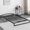 6 Inches High Metal Platform Queen Size Bed Frame, Mattress Foundation, Metal Slat Support, No Box Spring Needed 3