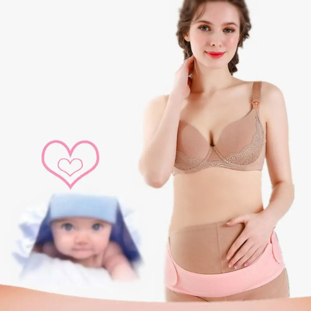 Breathable Maternity Abdominal Support Belt Waist Support Adjustable Maternity Abdomen Brace Elastic Comfortable