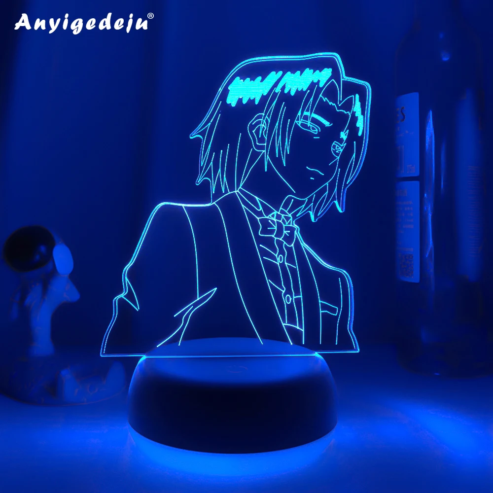 

Anime Hunter X Hunter Feitan 3d Led Light for Bedroom Decor Nightlight Room Table Lamp Birthday Gift Acrylic Led Night Lamp Hxh