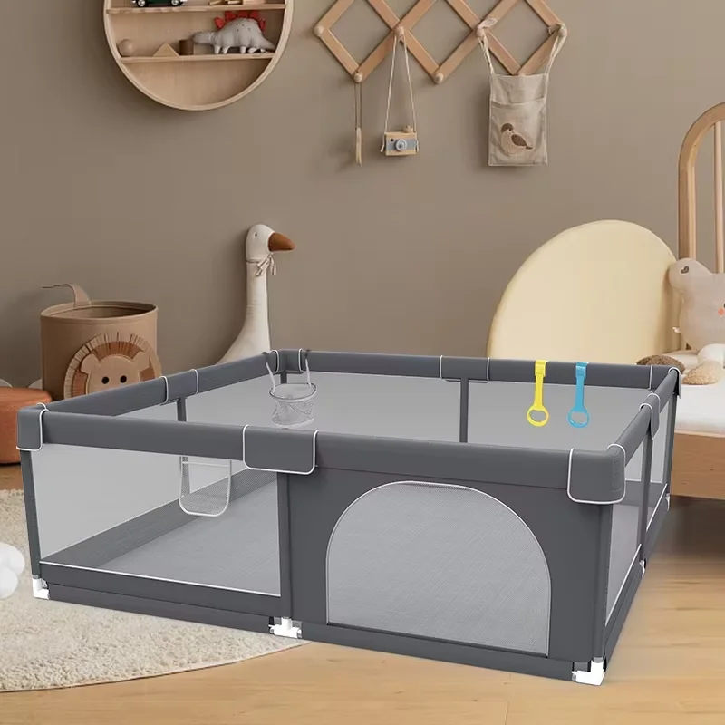 Baby playpen Indoor Children Kid Ball Pit Toy Plaza Kids Playground Park Toddler Safety Fence Self Entertainment