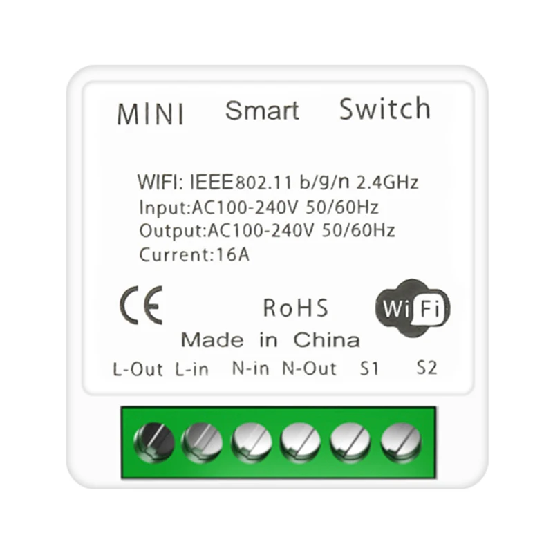 Mini Wifi Smart Switch for Home Automation